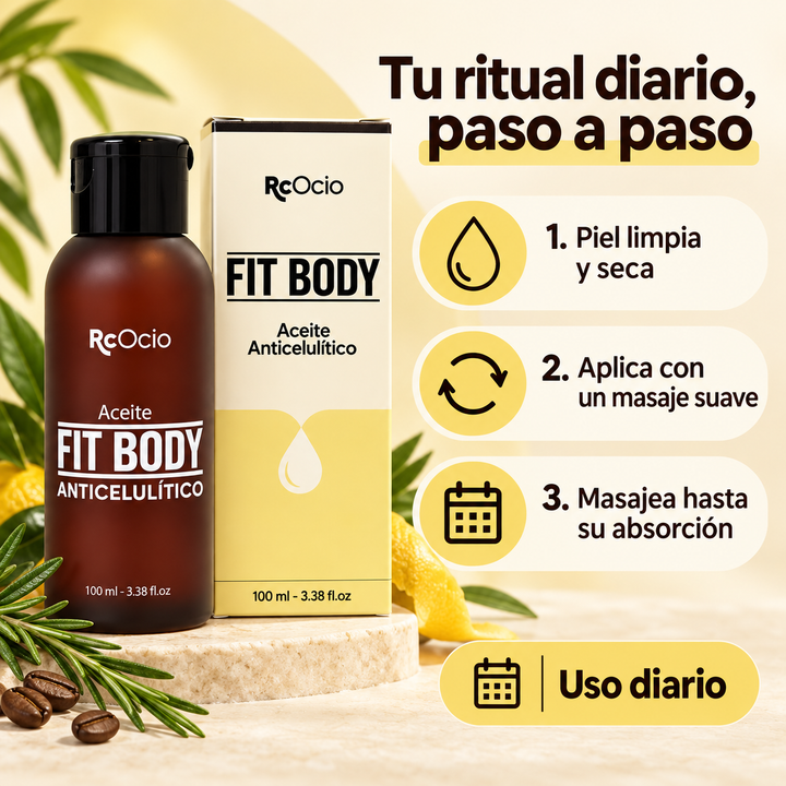 Aceite Anticelulítico Fit Body 100 ml | RcOcio