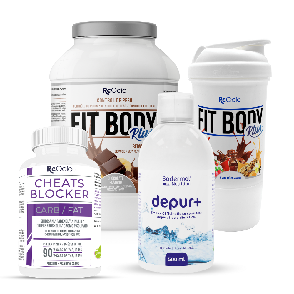 PACK Completo Adelgazamiento con vaso coctelera