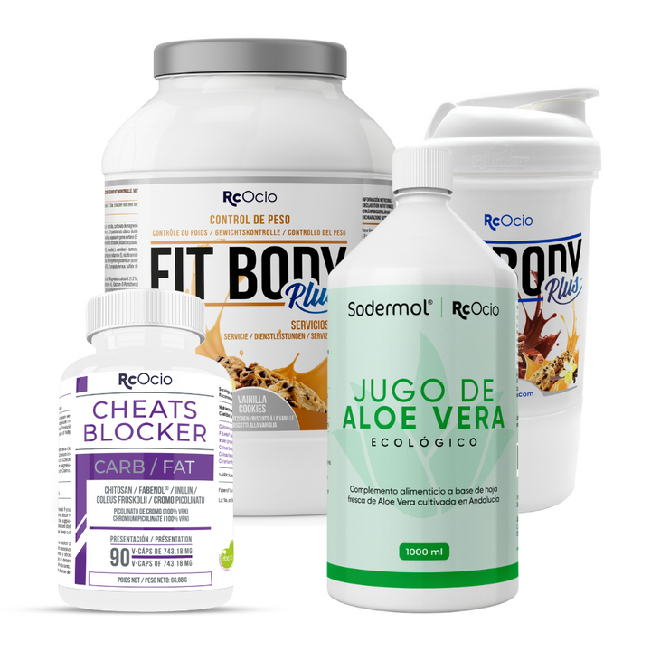 PACK Completo Adelgazamiento con vaso coctelera