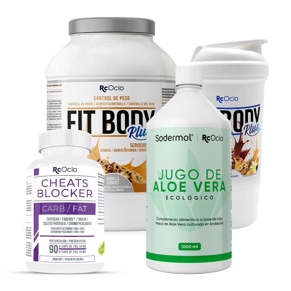 PACK Completo Adelgazamiento con vaso coctelera