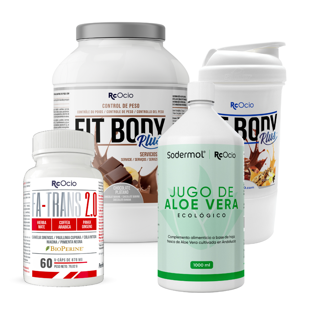 PACK Completo Adelgazamiento con vaso coctelera