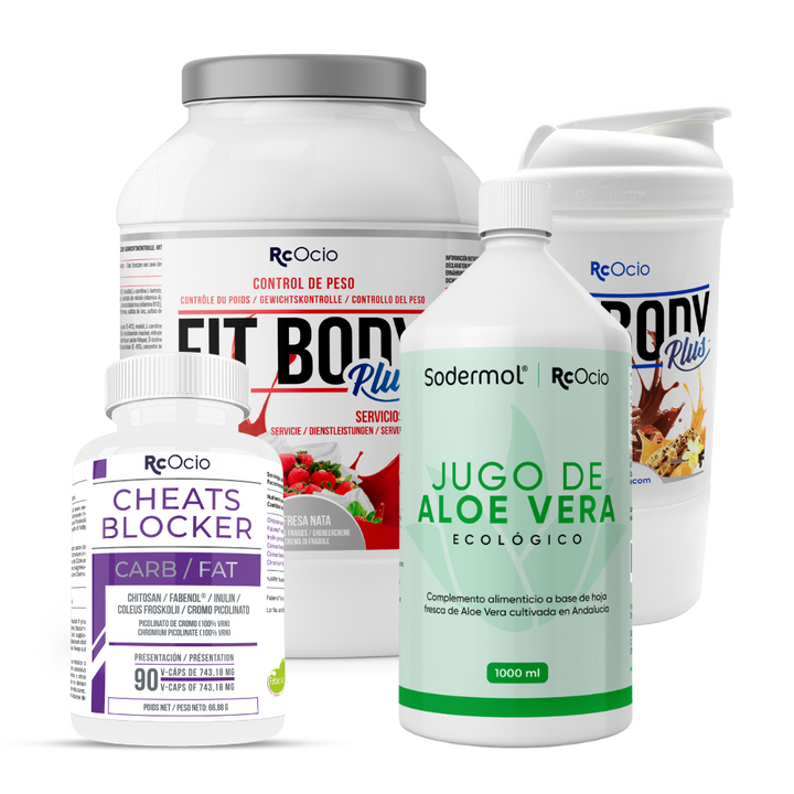 PACK Completo Adelgazamiento con vaso coctelera