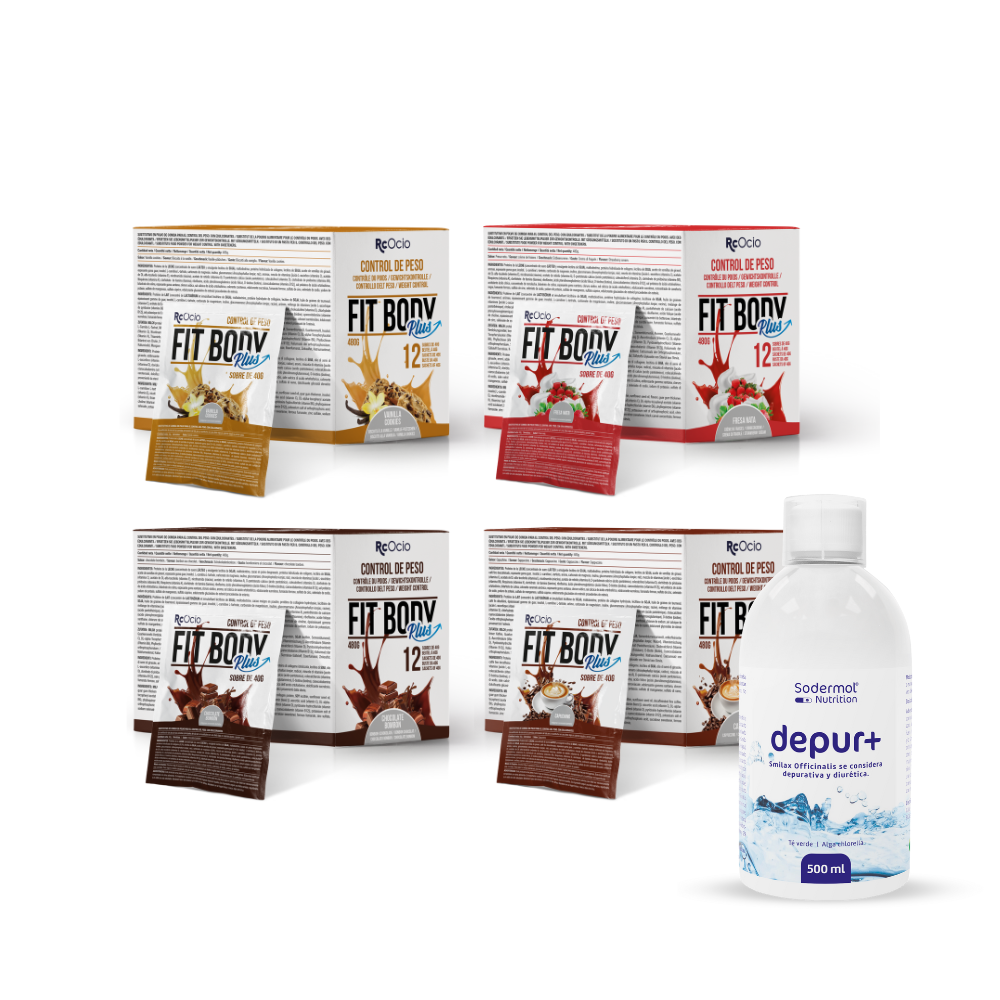 PACK FIT BODY | Batido sustitutivo de comida