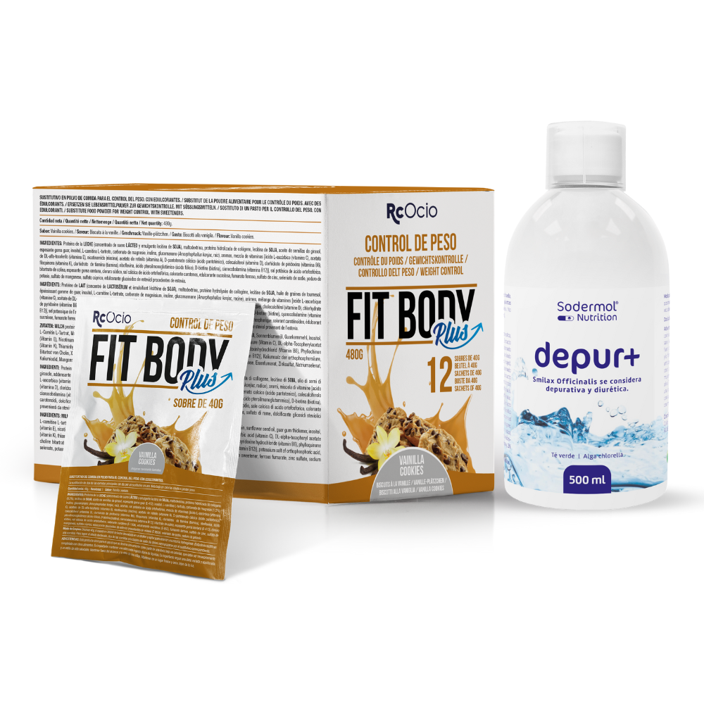 FIT BODY | Batido sustitutivo de comida con proteina y Colágeno