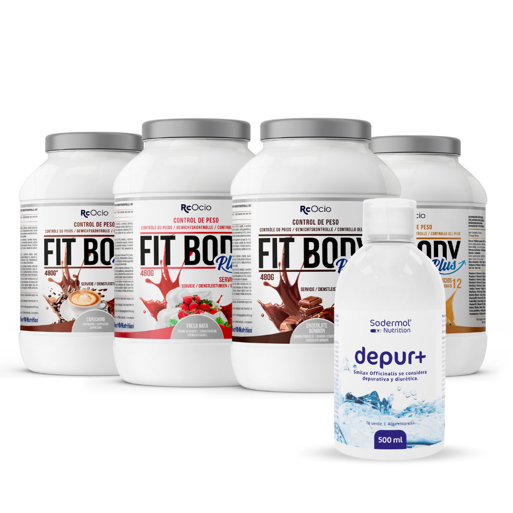 FIT BODY | Batido sustitutivo de comida con proteina y Colágeno