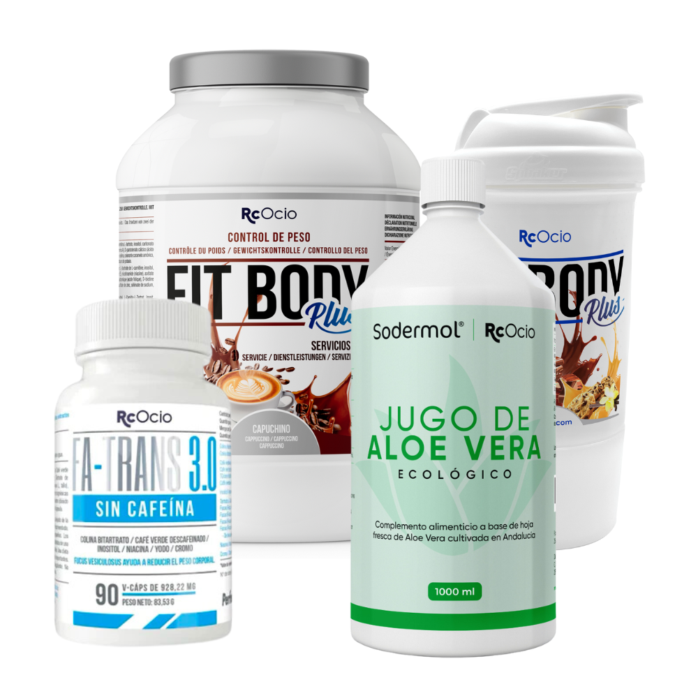 PACK Completo Adelgazamiento con vaso coctelera