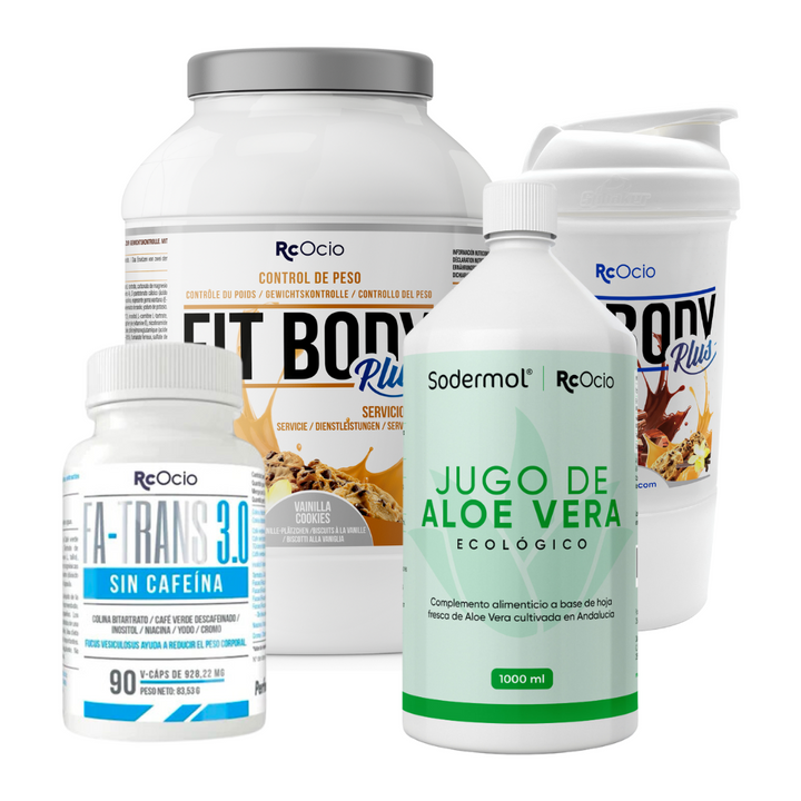 PACK Completo Adelgazamiento con vaso coctelera