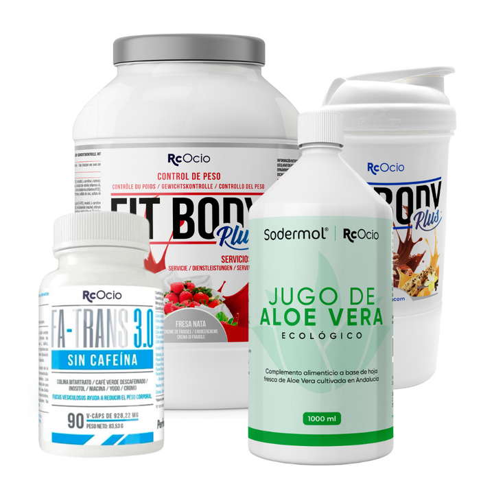 PACK Completo Adelgazamiento con vaso coctelera