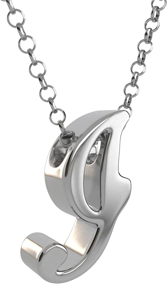 COLGANTE INICIALES EN PLATA DE LEY 925 CERTIFICADA