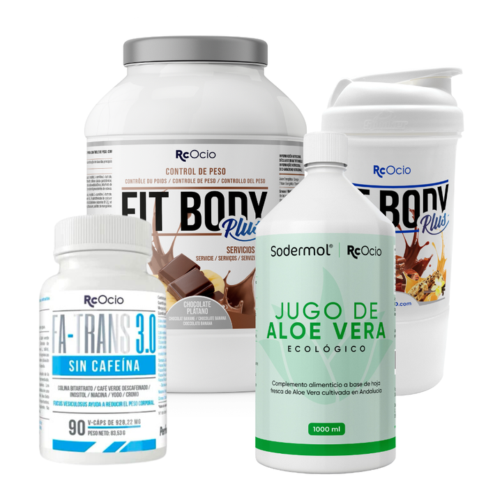 PACK Completo Adelgazamiento con vaso coctelera