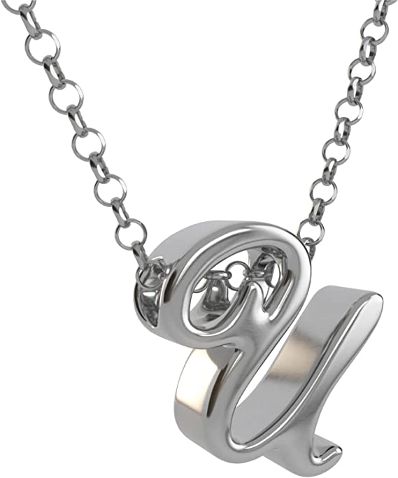 COLGANTE INICIALES EN PLATA DE LEY 925 CERTIFICADA