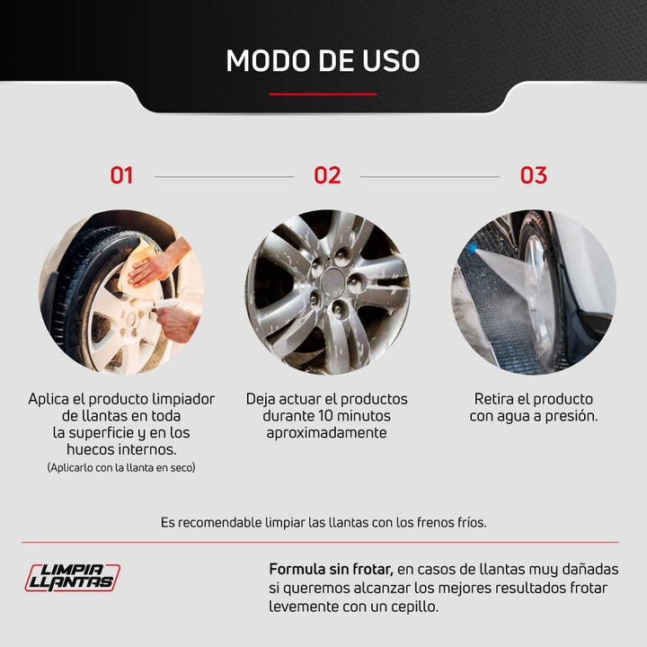 Limpia llantas