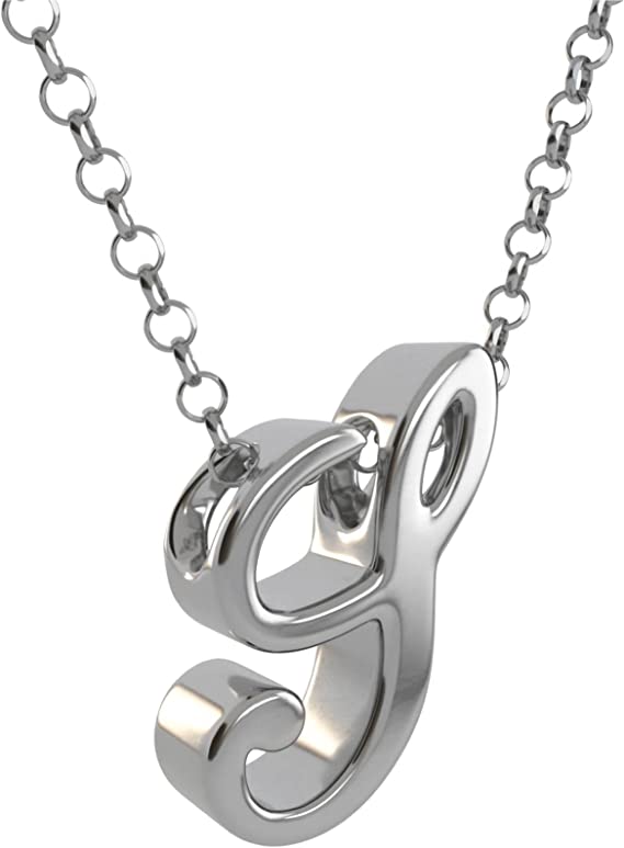 COLGANTE INICIALES EN PLATA DE LEY 925 CERTIFICADA
