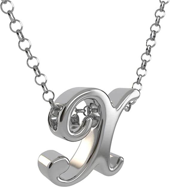 COLGANTE INICIALES EN PLATA DE LEY 925 CERTIFICADA