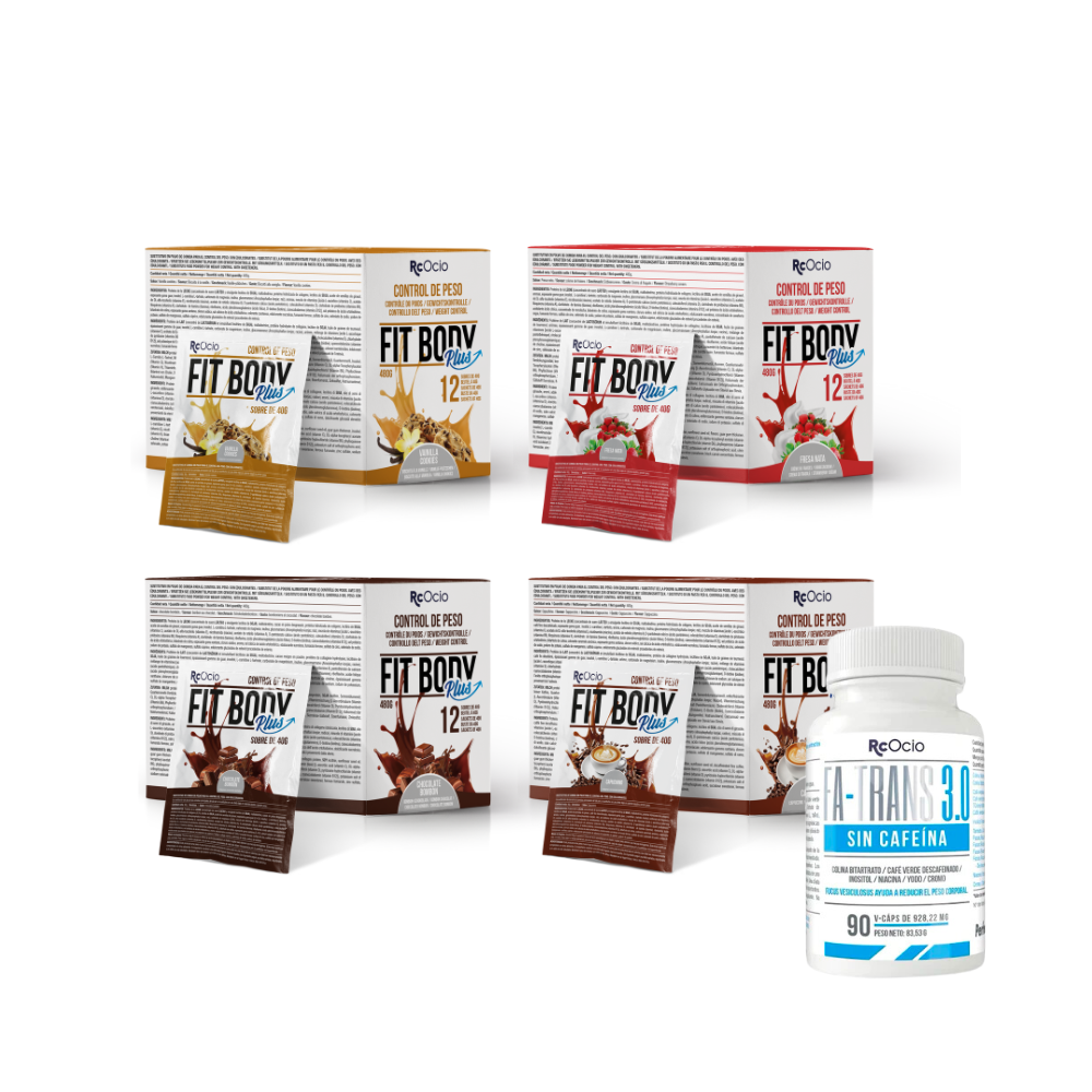 PACK FIT BODY | Batido sustitutivo de comida