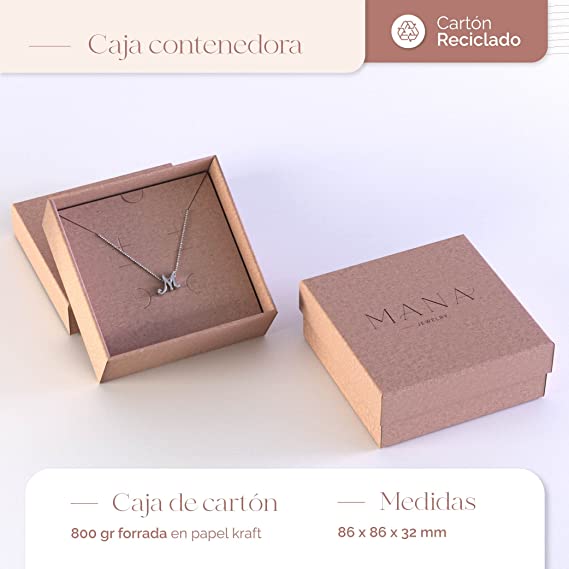 COLGANTE INICIALES EN PLATA DE LEY 925 CERTIFICADA