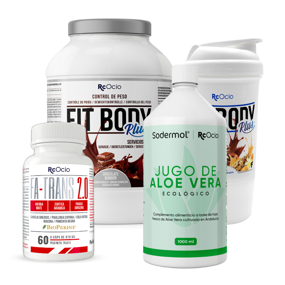 PACK Completo Adelgazamiento con vaso coctelera