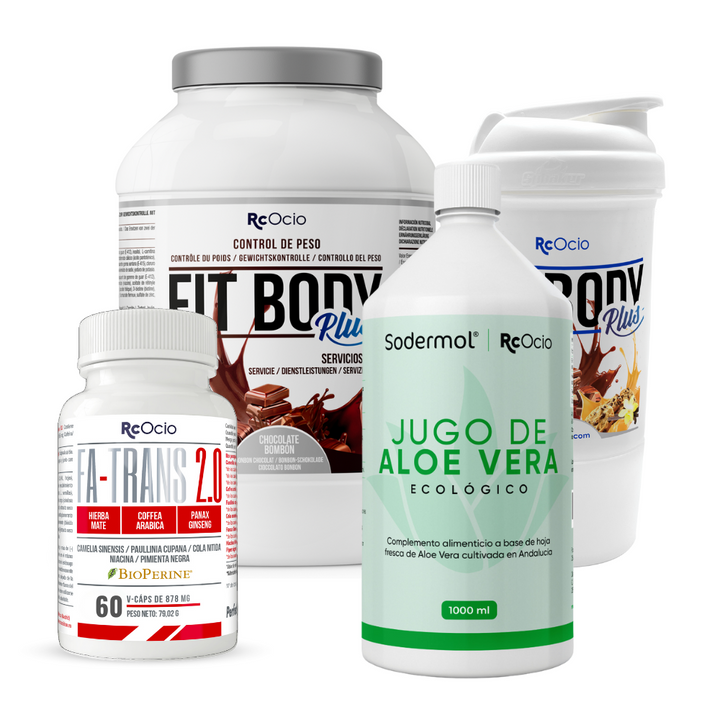 PACK Completo Adelgazamiento con vaso coctelera