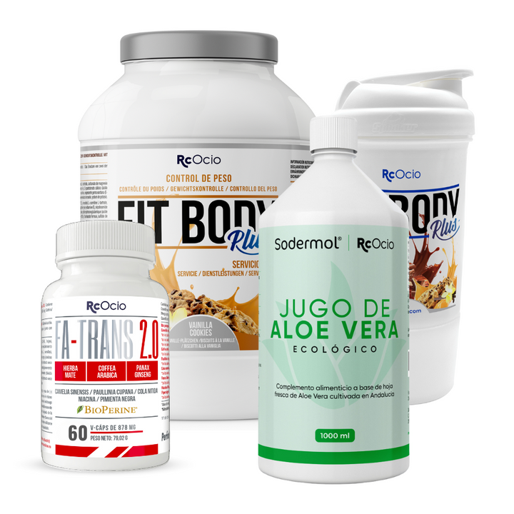 PACK Completo Adelgazamiento con vaso coctelera