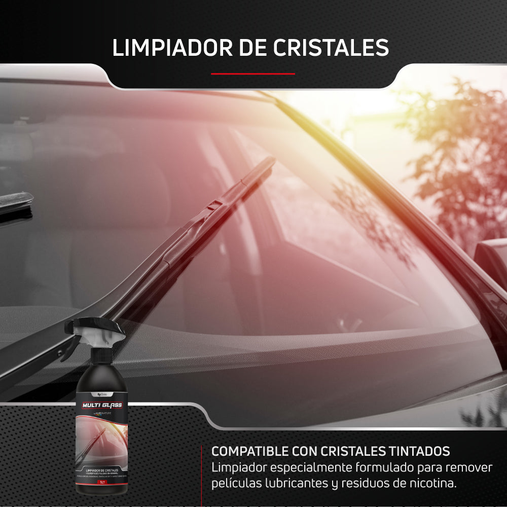 Limpiador de Cristales para Coche 3 en 1 (Multi Glass)
