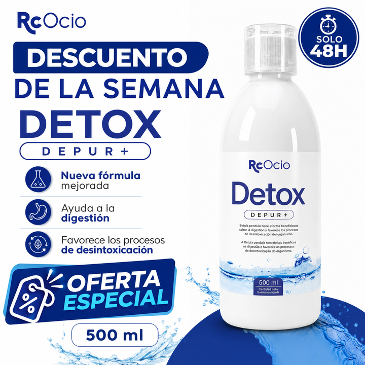 🔥 DESCUENTO DE LA SEMANA – DETOX DEPUR+