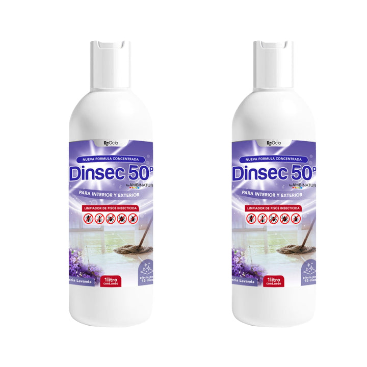 Pack 2 Friegasuelos insecticida 1L