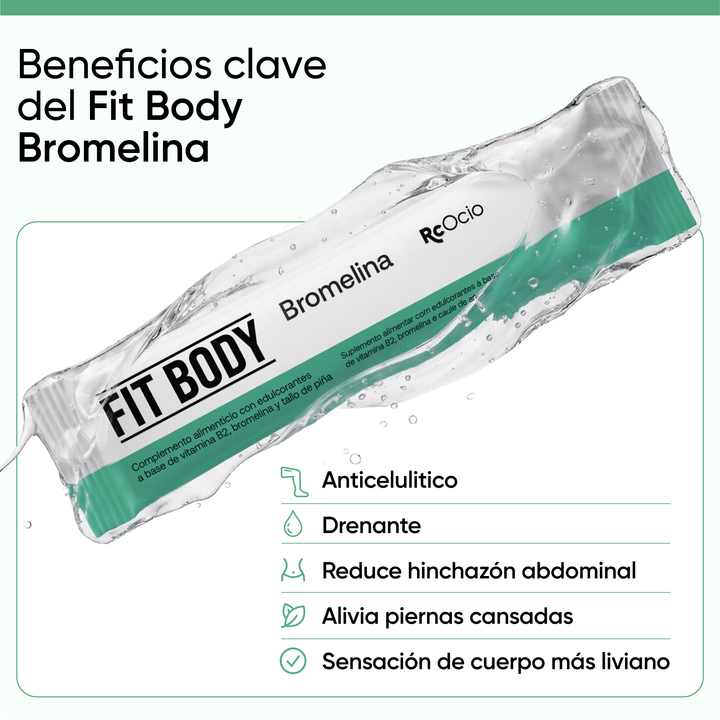 🔥 DESCUENTO DE LA SEMANA | FIT BODY BROMELINA