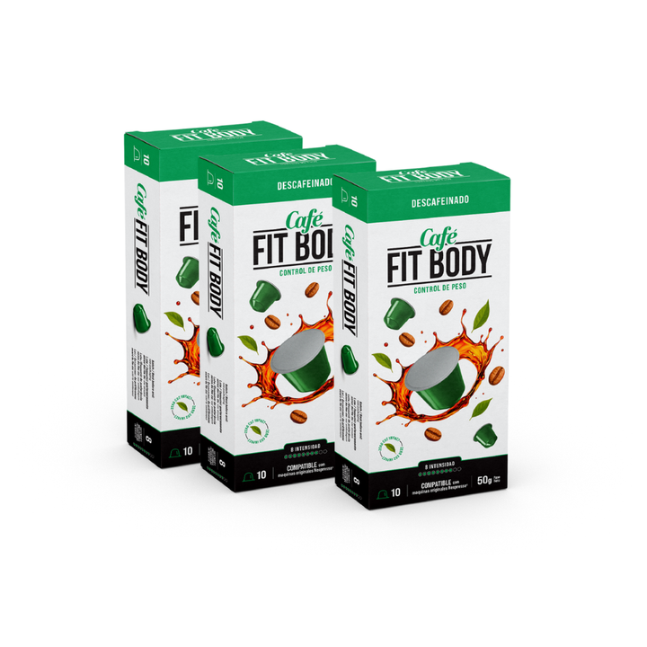 FitBody Coffee – El café que te ayuda a cuidarte ( Pack 3 Unidades 30 Capsulas)