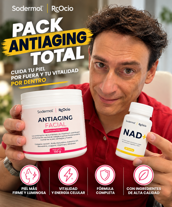 🔥 DESCUENTO DE LA SEMANA | PACK ANTIAGING TOTAL -30%