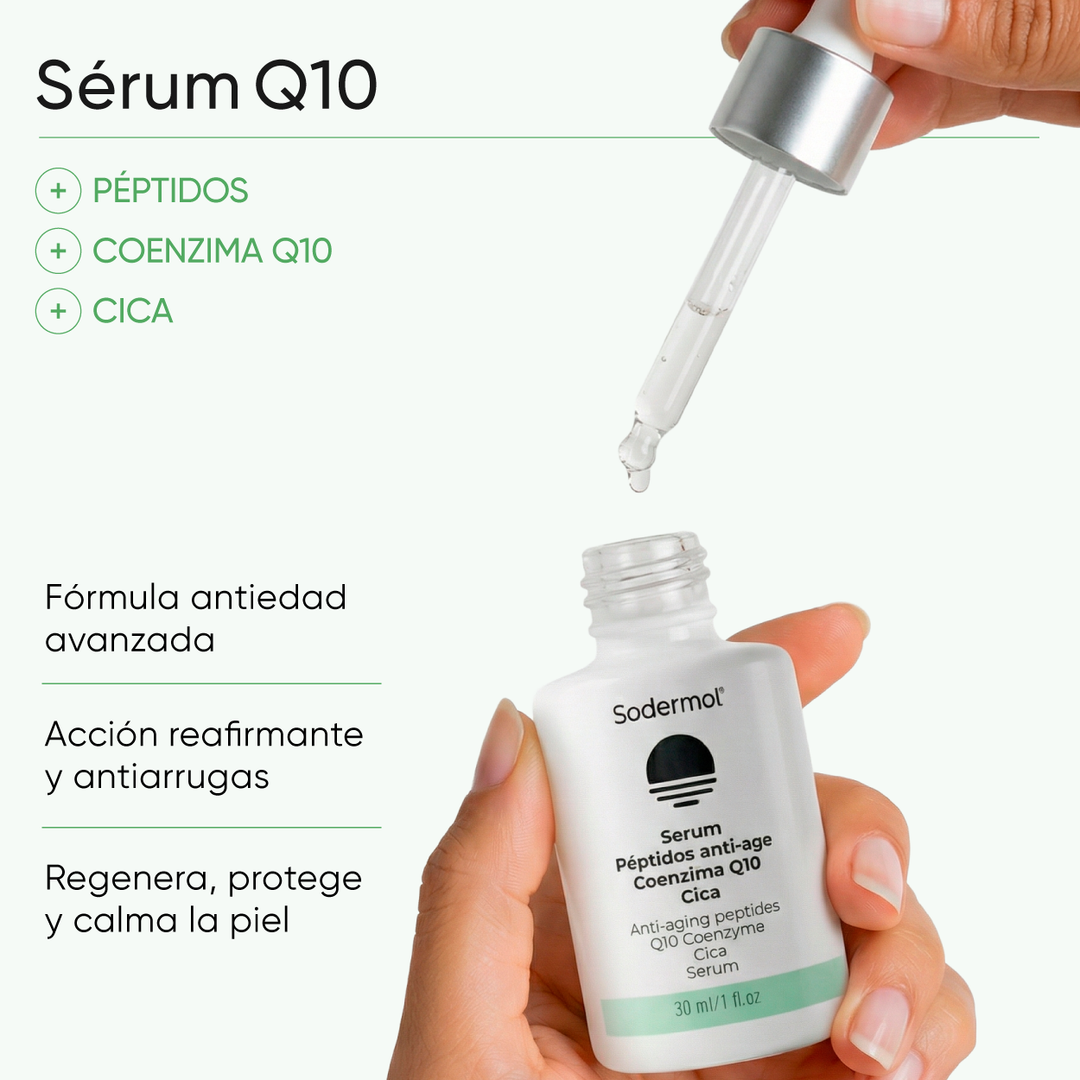 Sérum Antiarrugas Intensivo Péptidos + Coenzima Q10 + CICA