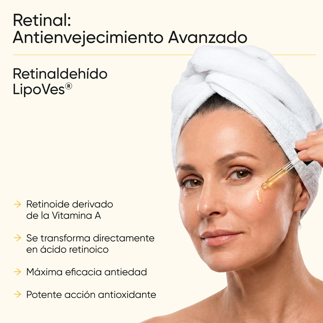 Serúm Retinal + Bakuchiol + Cica