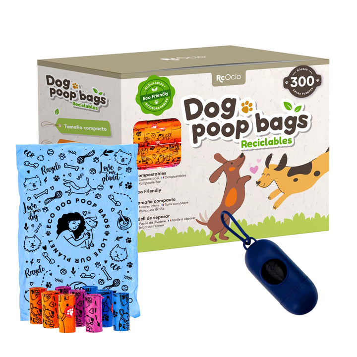 Bolsas caca perro Compostable y EcoFriendly