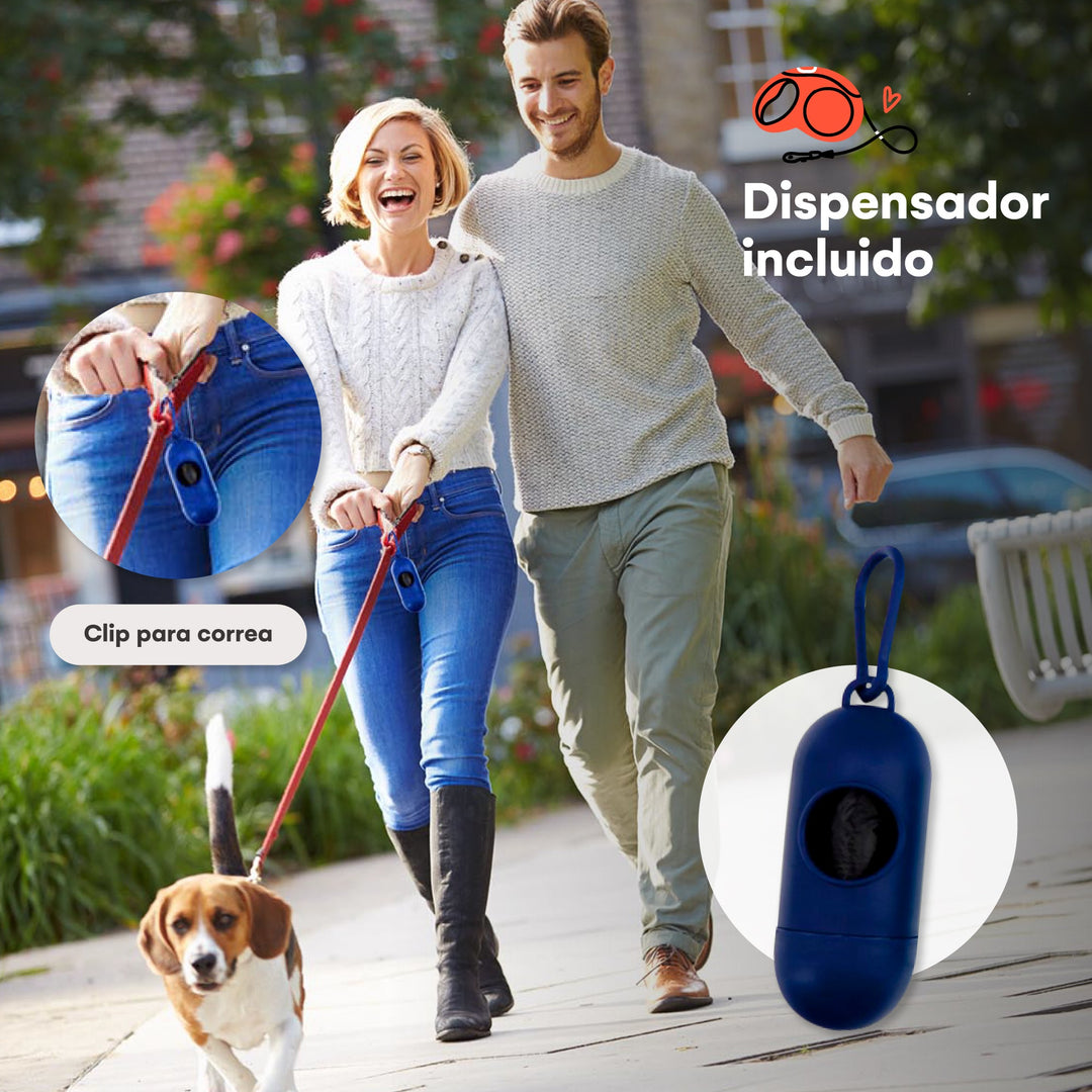 900 Bolsas caca perro Compostable y EcoFriendly