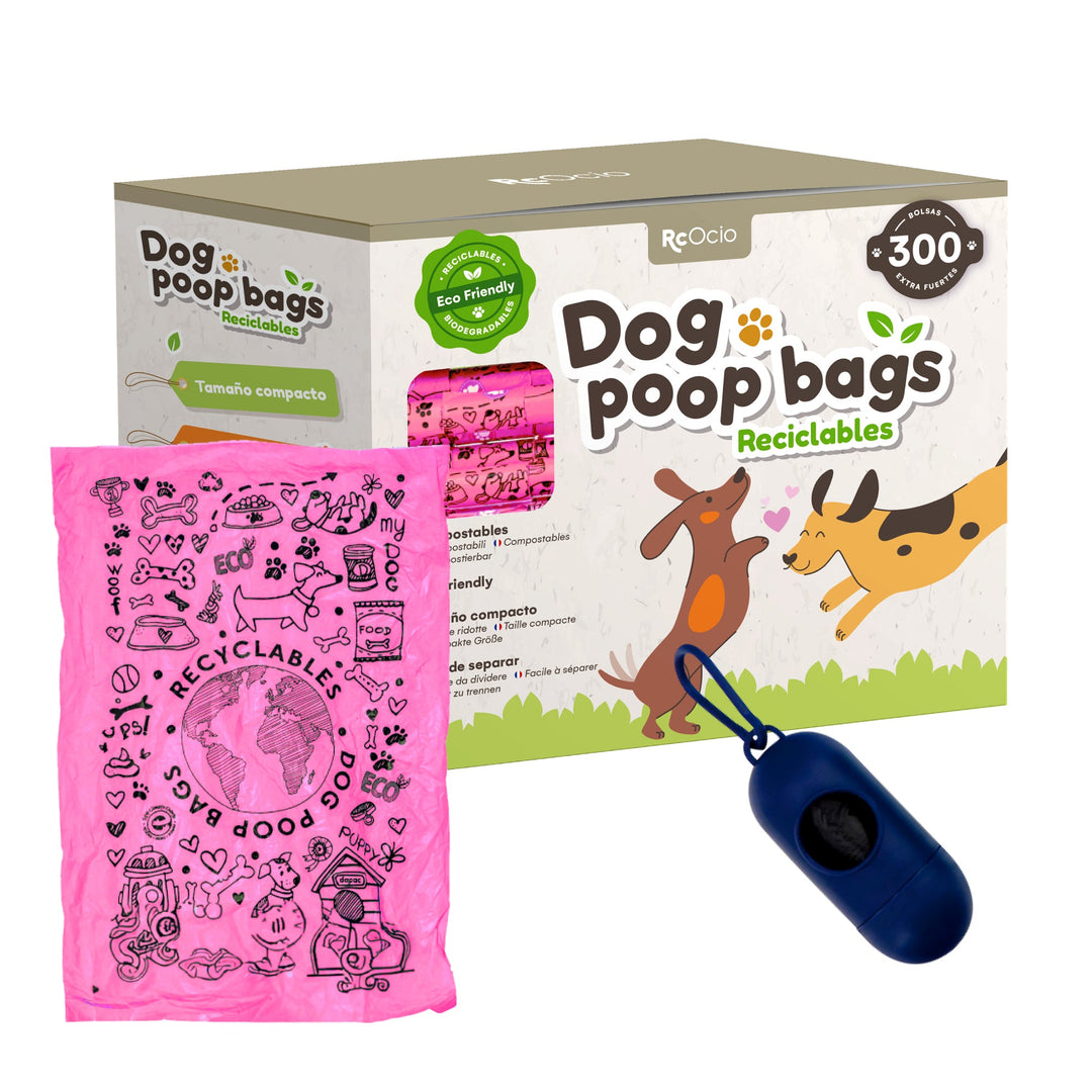 Bolsas caca perro Compostable y EcoFriendly