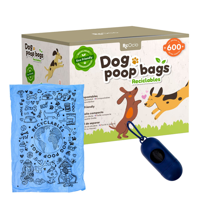 Bolsas caca perro Compostable y EcoFriendly