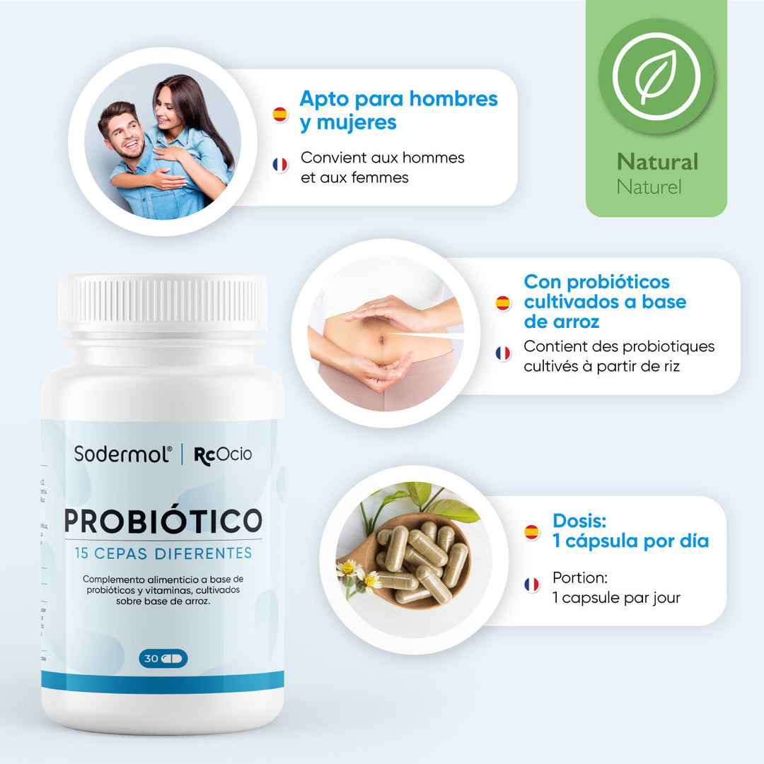 🔥 DESCUENTO DE LA SEMANA | PROBIÓTICO 15 CEPAS + VITAMINAS