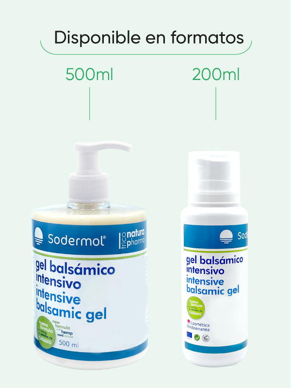 GEL RECUPERADOR MUSCULAR ACEITE CÁÑAMO - Sodermol