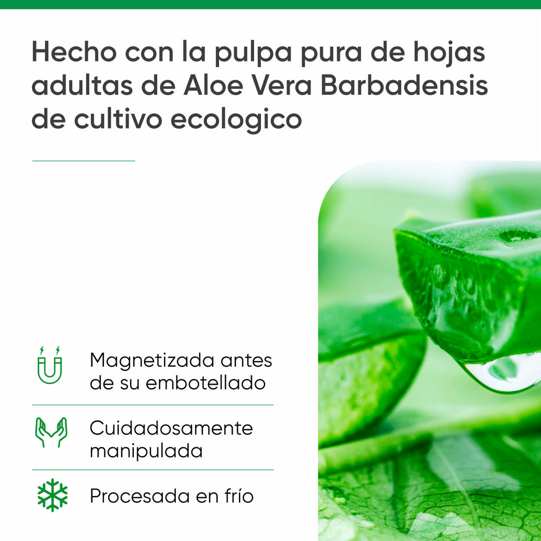 Aloe vera puro Bio/Ecológico 1L