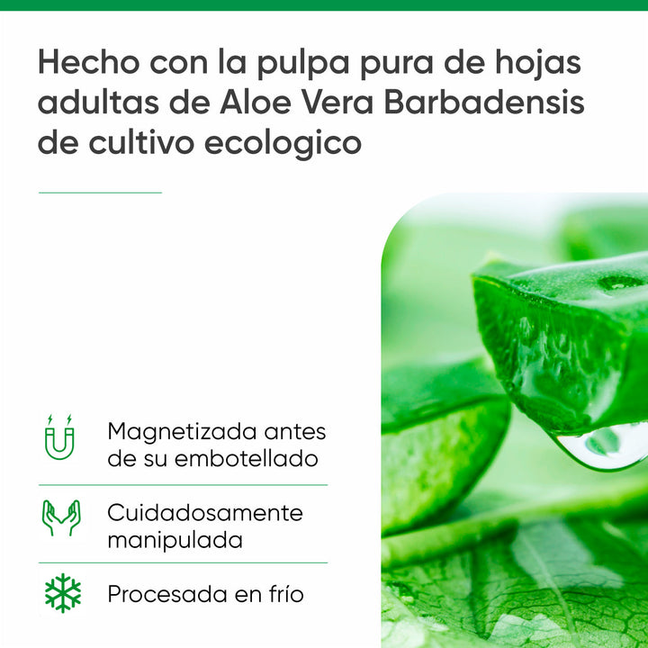 Aloe vera puro Bio/Ecológico 1L