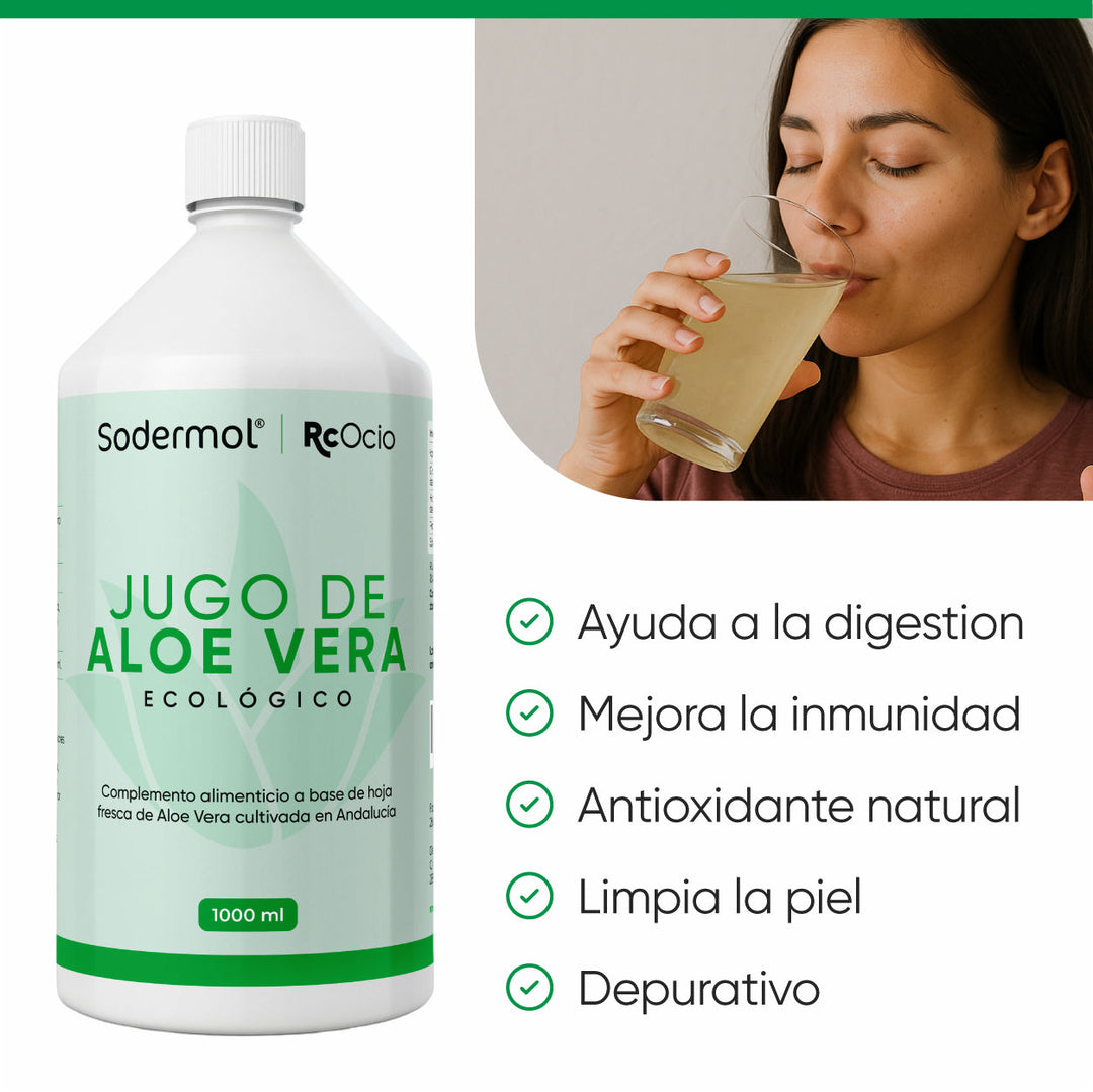 Aloe vera puro Bio/Ecológico 1L
