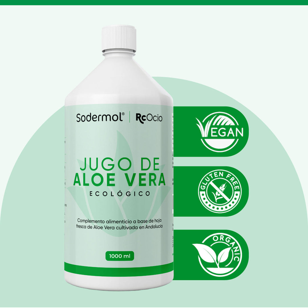 Aloe vera puro Bio/Ecológico 1L