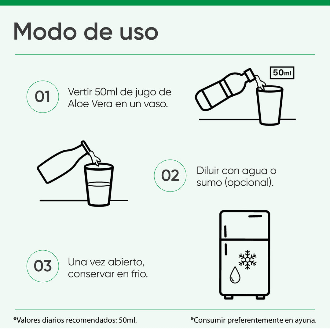 Aloe vera puro Bio/Ecológico 1L