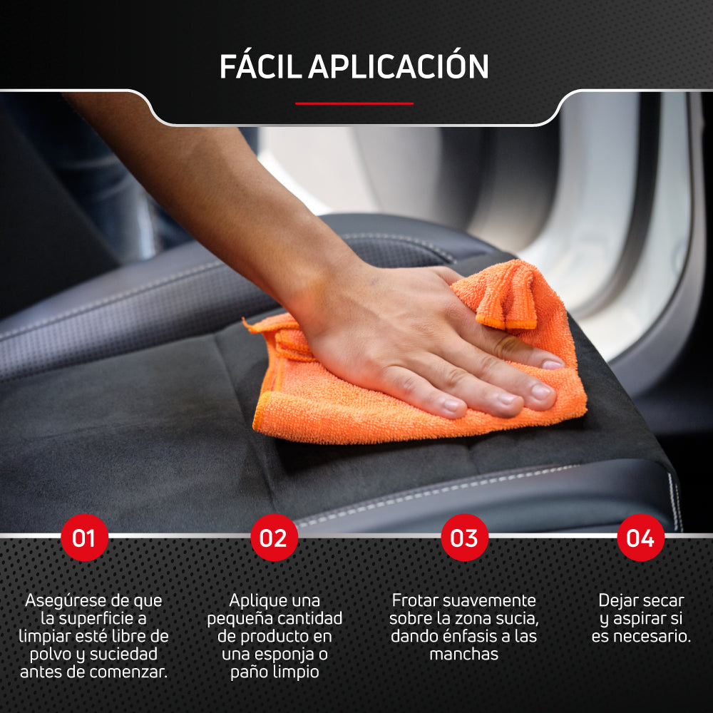 Limpia tapicería de coche