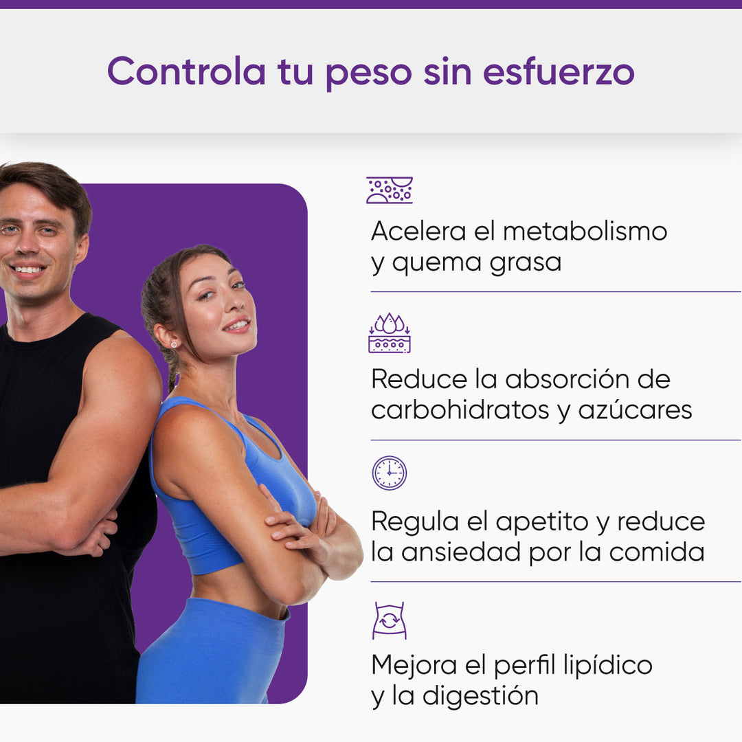Bloqueador de carbohidratos y grasas