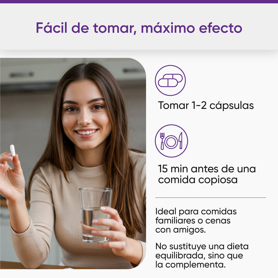 Bloqueador de carbohidratos y grasas