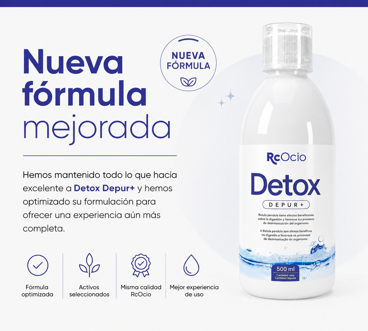 Detox Depur+ | El tratamiento natural para deshincharte y depurar tu organismo