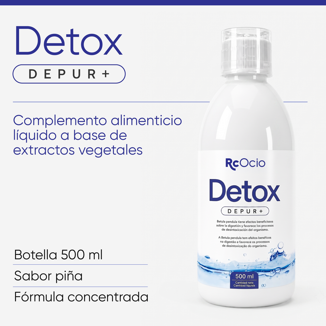Detox Depur+ | El tratamiento natural para deshincharte y depurar tu organismo