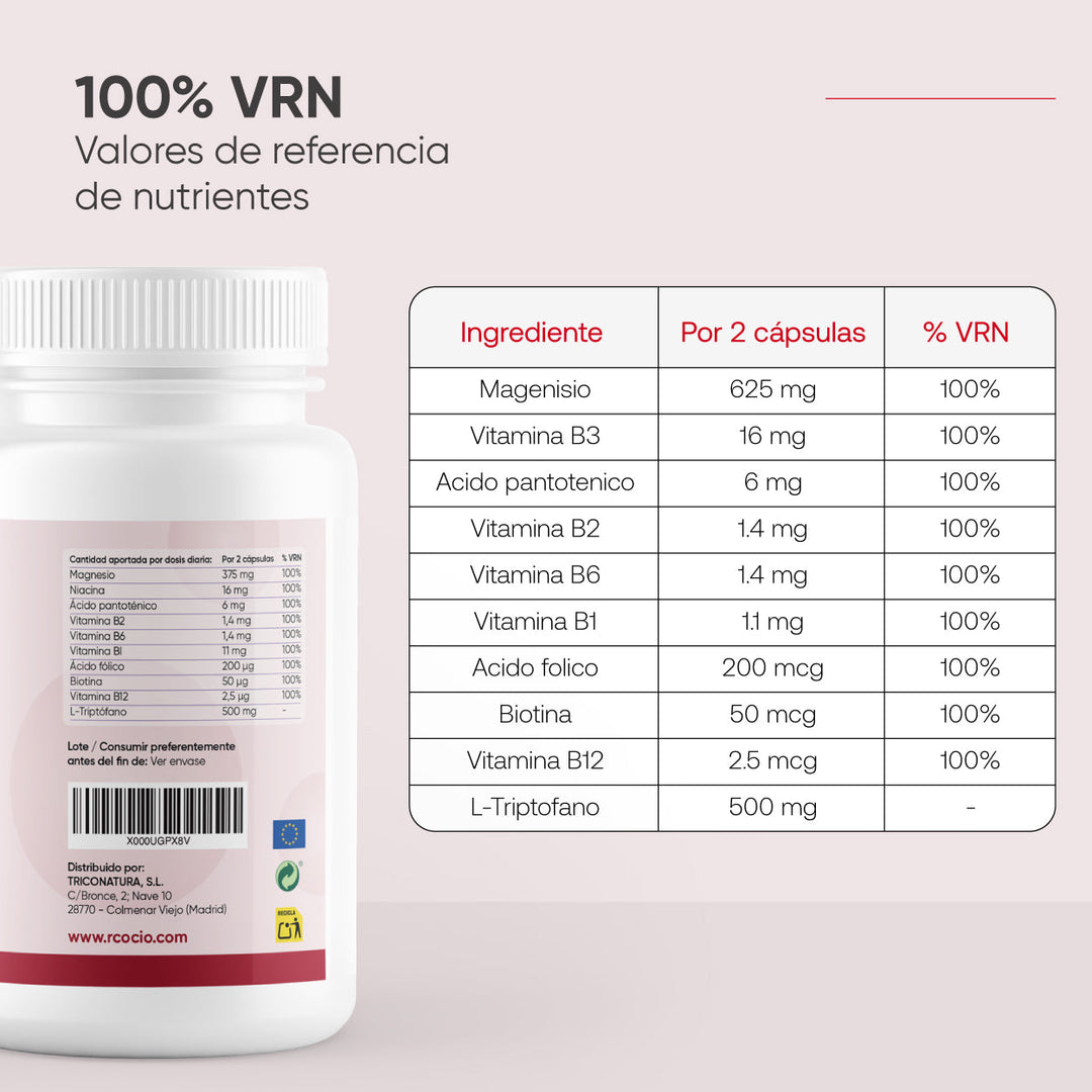 Magnesio Triptófano