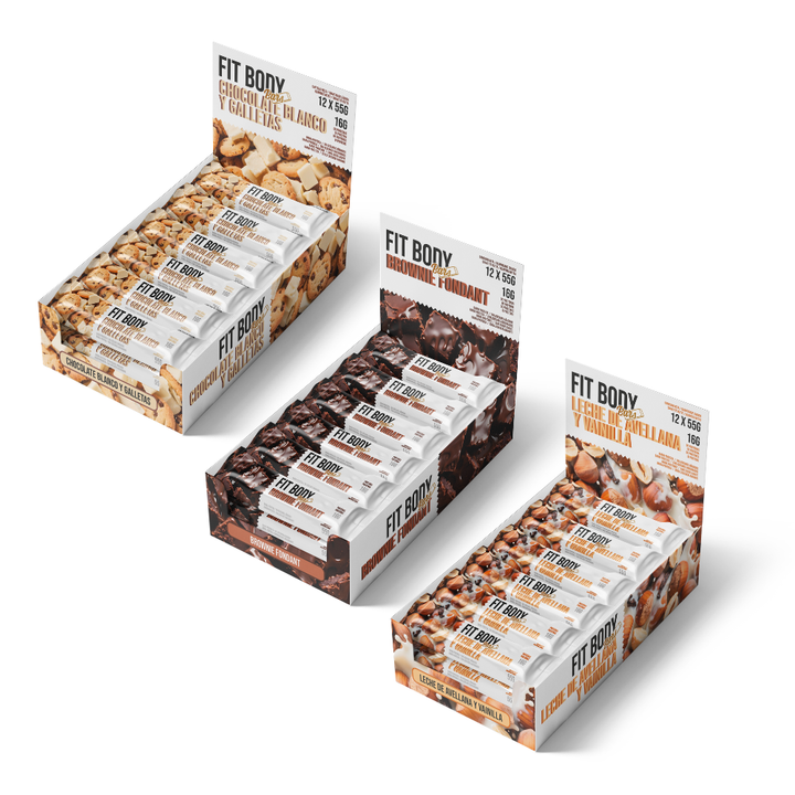 🔥 DESCUENTO DE LA SEMANA — PACK 3 SABORES FIT BODY BARS
