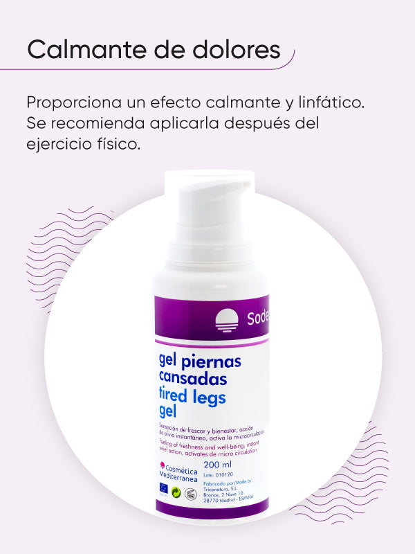 GEL FRIO PIERNAS CANSADAS - Sodermol